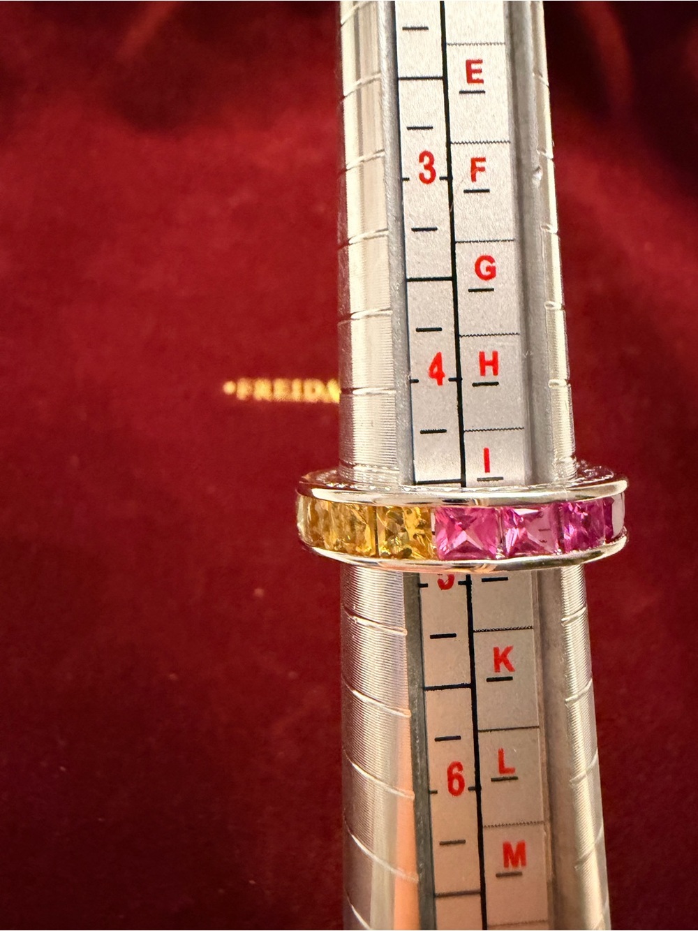 2 Multi-Color Freida Rothman Vault Eternity Band Stacking Rings - Size 5